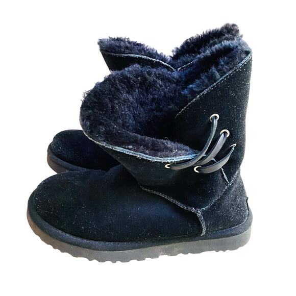 UGG S/N 1018629 Constantine boots black suede shearling lined US 7M - Picture 5 of 9